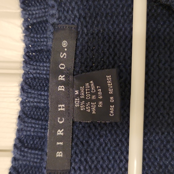 Birch Bros. Vintage University Of Michigan Sweater Vest Size M - Picture 3 of 12